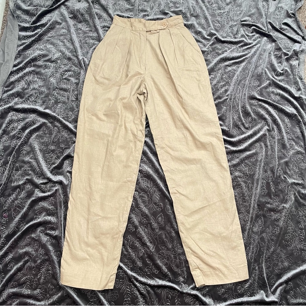 Vintage 90s Linen trousers
